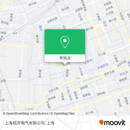 上海锐开电气有限公司地图