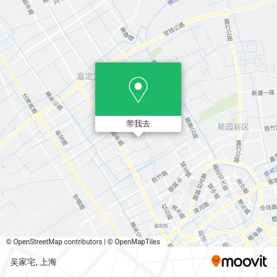吴家宅地图