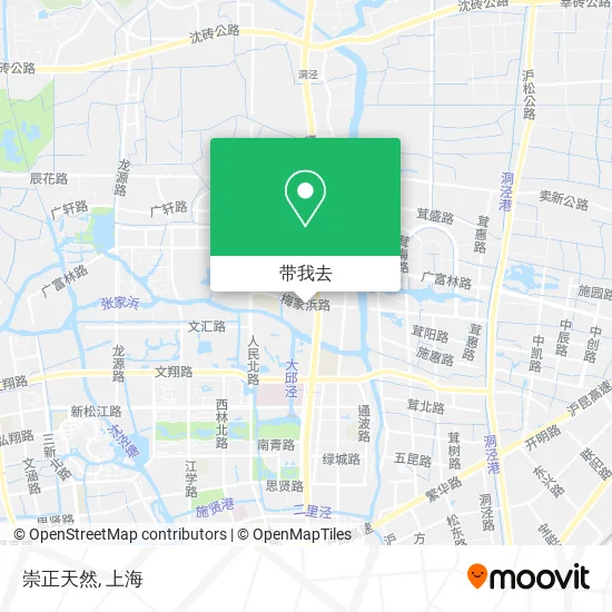 崇正天然地图