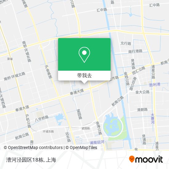 漕河泾园区18栋地图