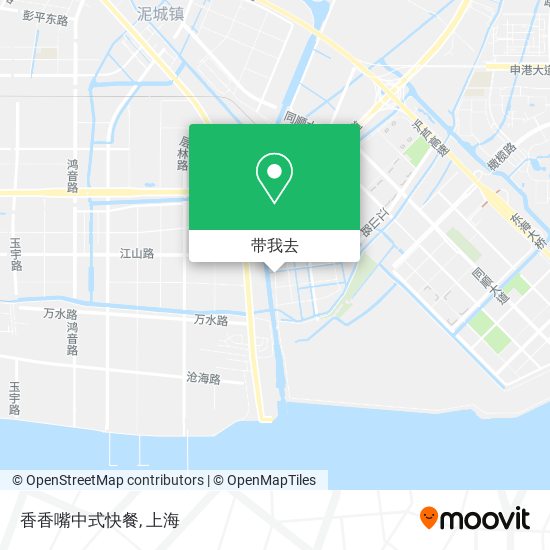 香香嘴中式快餐地图