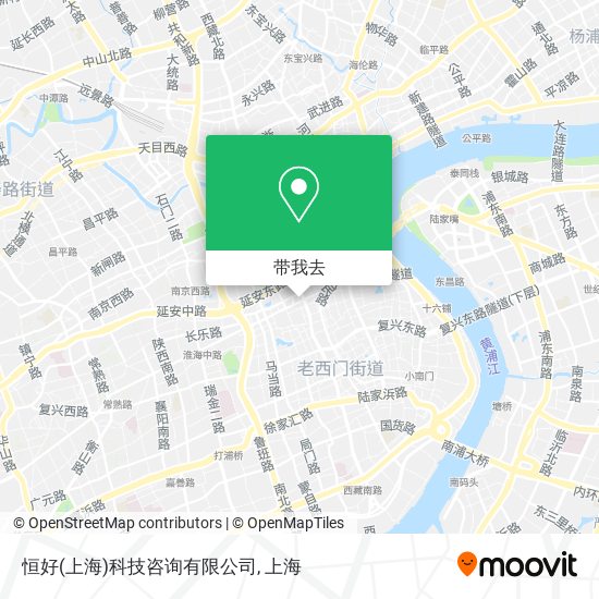 恒好(上海)科技咨询有限公司地图