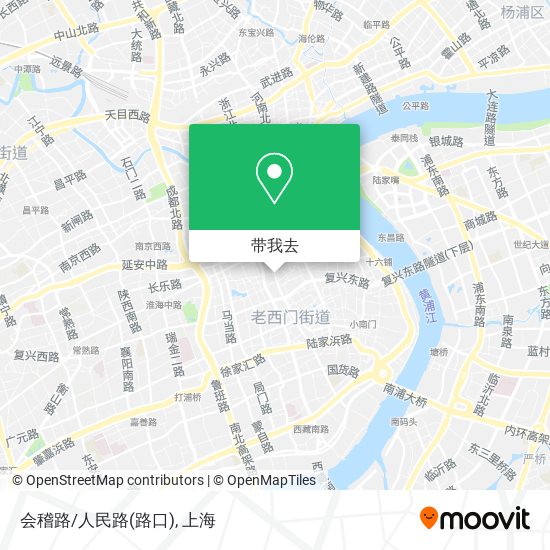 会稽路/人民路(路口)地图