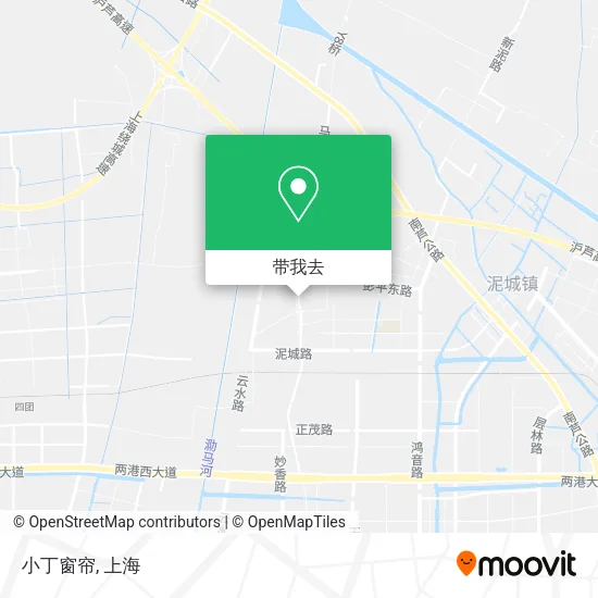 小丁窗帘地图