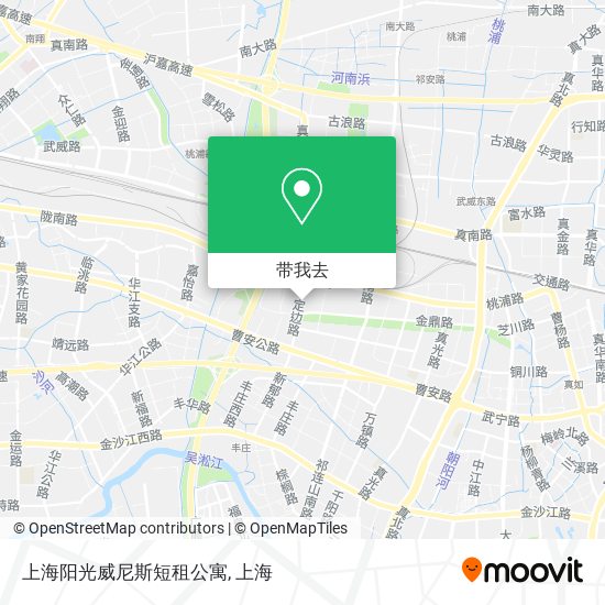 上海阳光威尼斯短租公寓地图