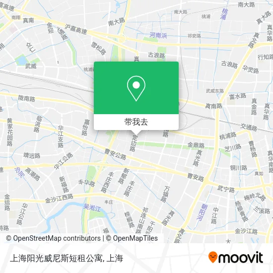 上海阳光威尼斯短租公寓地图