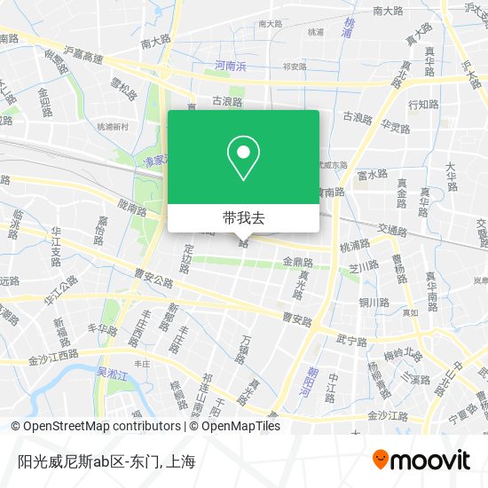 阳光威尼斯ab区-东门地图