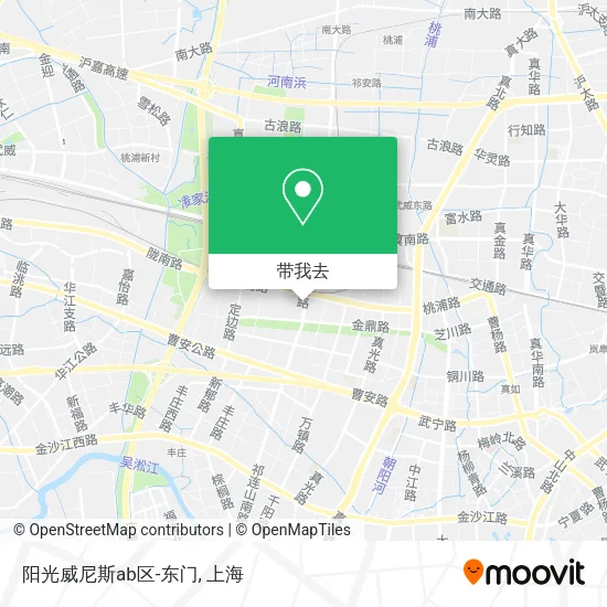 阳光威尼斯ab区-东门地图