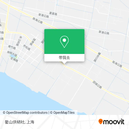 鳌山供销社地图