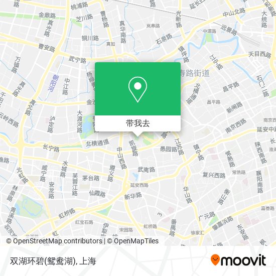 双湖环碧(鸳鸯湖)地图