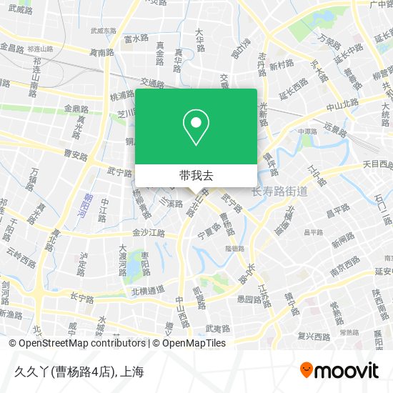 久久丫(曹杨路4店)地图