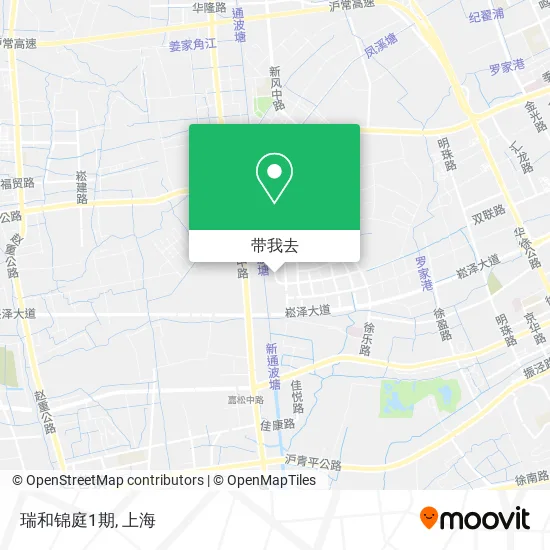 瑞和锦庭1期地图