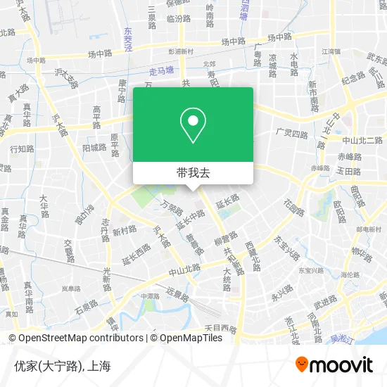 优家(大宁路)地图