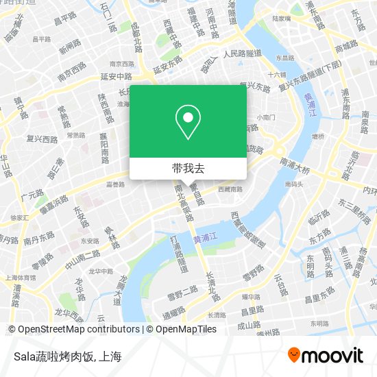 Sala蔬啦烤肉饭地图