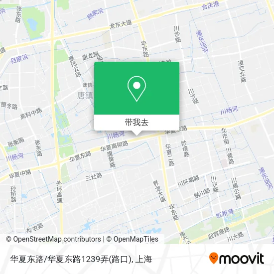 华夏东路/华夏东路1239弄(路口)地图