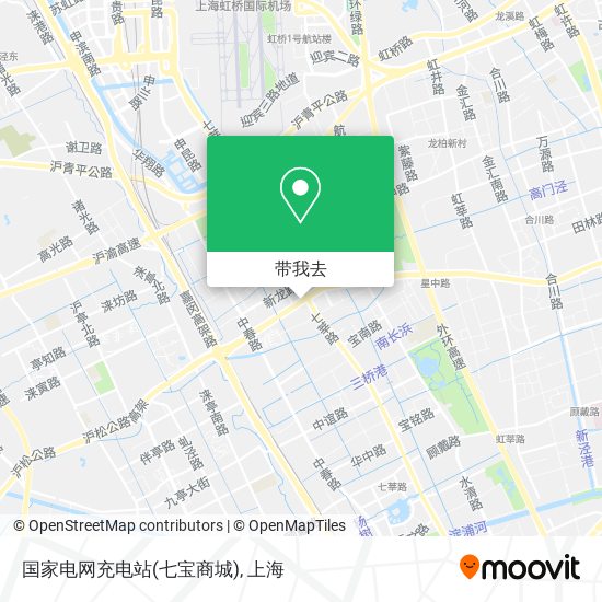 国家电网充电站(七宝商城)地图