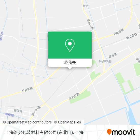 上海洛兴包装材料有限公司(东北门)地图