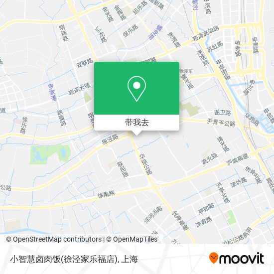 小智慧卤肉饭(徐泾家乐福店)地图