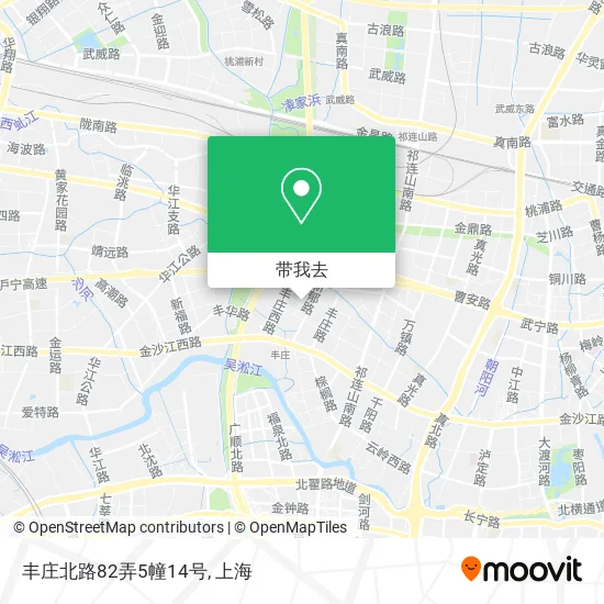 丰庄北路82弄5幢14号地图