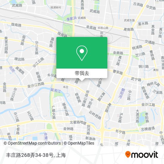 丰庄路268弄34-38号地图