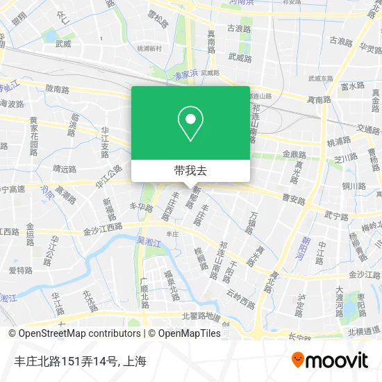 丰庄北路151弄14号地图