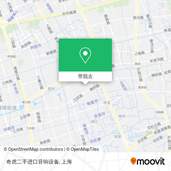 奇虎二手进口音响设备地图