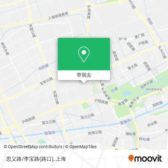 思义路/李宝路(路口)地图