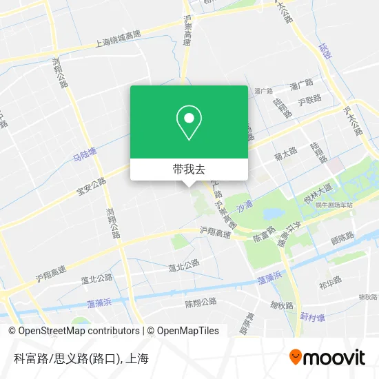 科富路/思义路(路口)地图