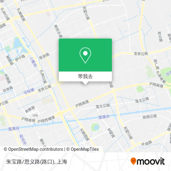 朱宝路/思义路(路口)地图