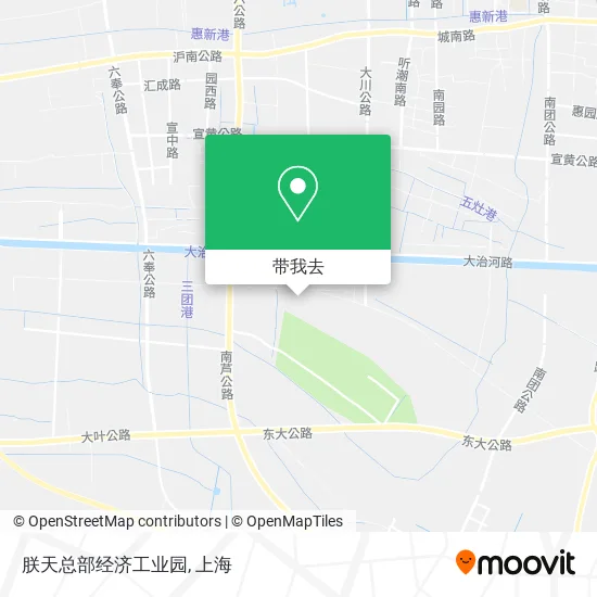 朕天总部经济工业园地图