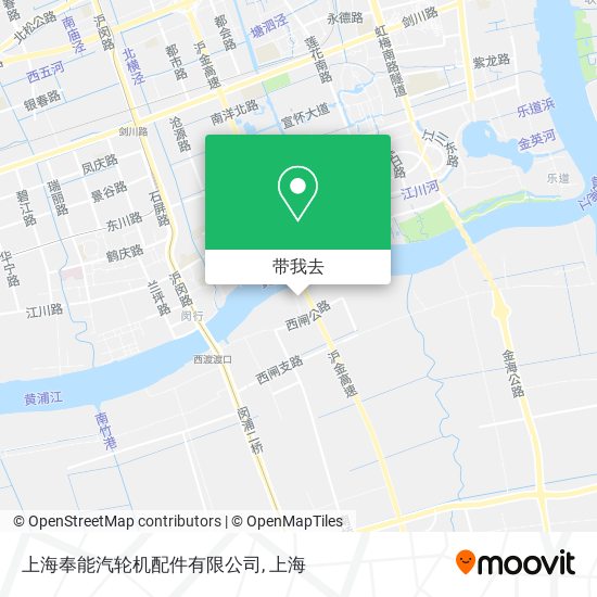 上海奉能汽轮机配件有限公司地图