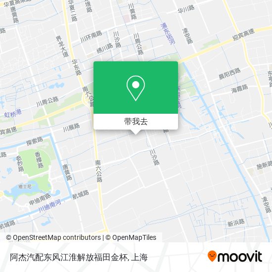 阿杰汽配东风江淮解放福田金杯地图