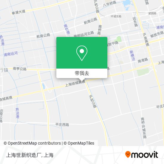 上海世新织造厂地图