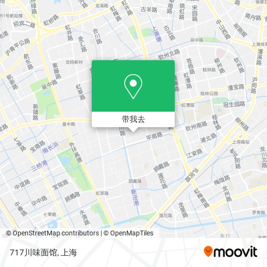 717川味面馆地图