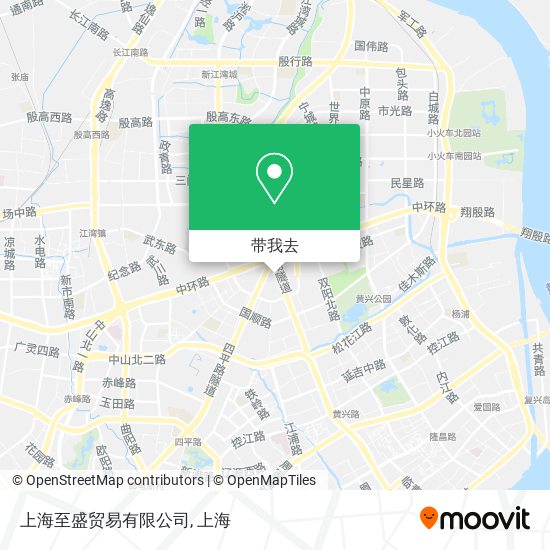 上海至盛贸易有限公司地图