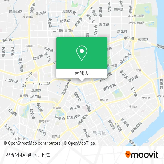 益华小区-西区地图