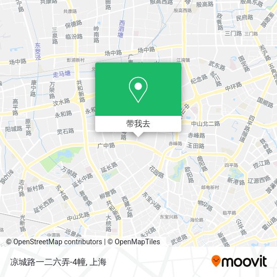 凉城路一二六弄-4幢地图