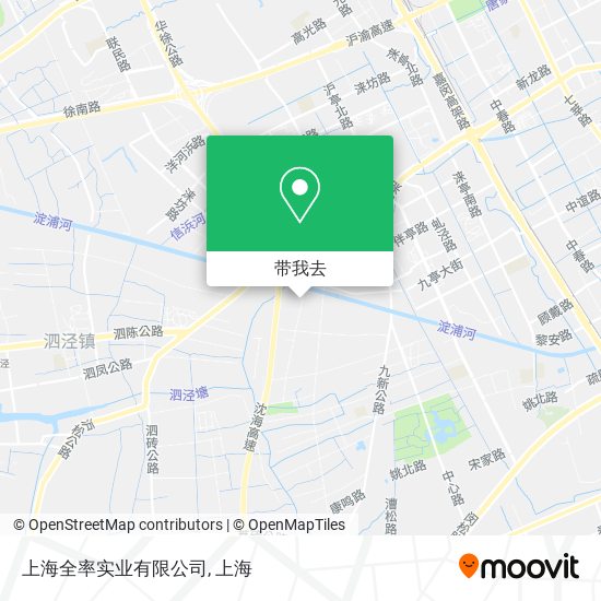上海全率实业有限公司地图