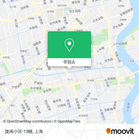 陇南小区-13幢地图