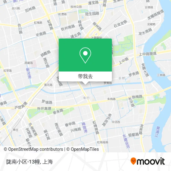 陇南小区-13幢地图