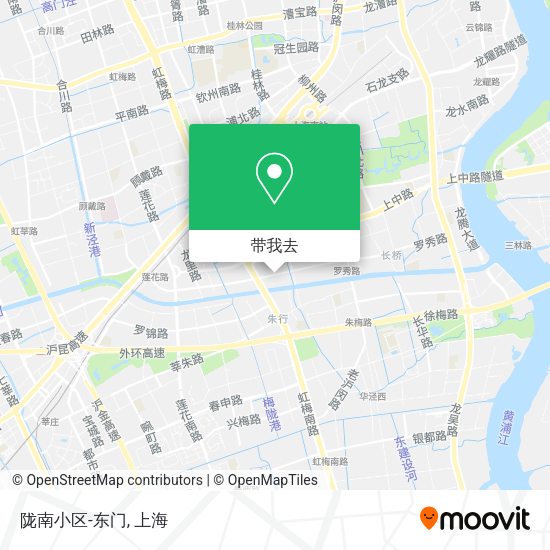 陇南小区-东门地图