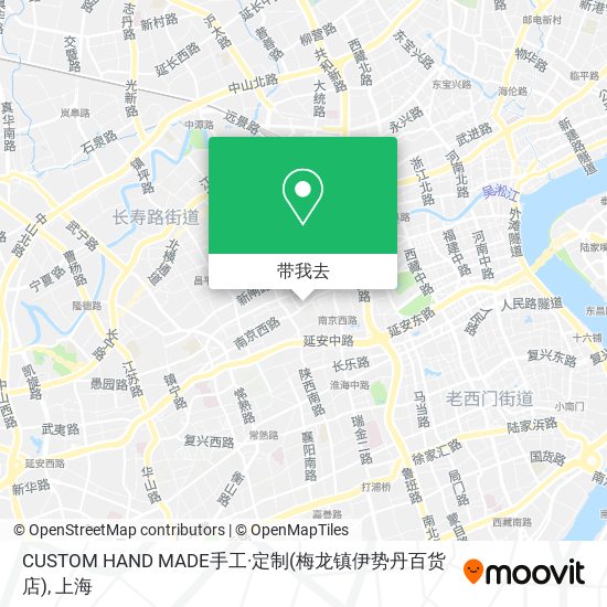 CUSTOM HAND MADE手工·定制(梅龙镇伊势丹百货店)地图