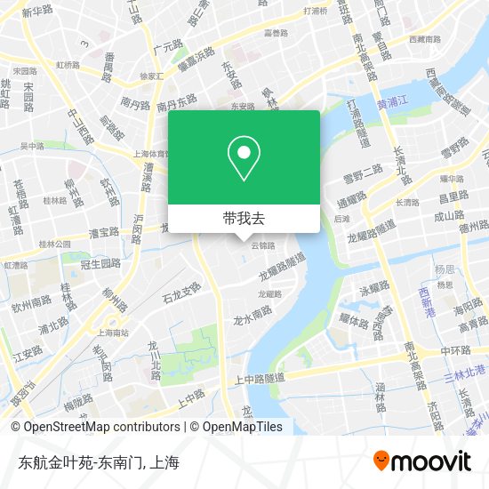 东航金叶苑-东南门地图