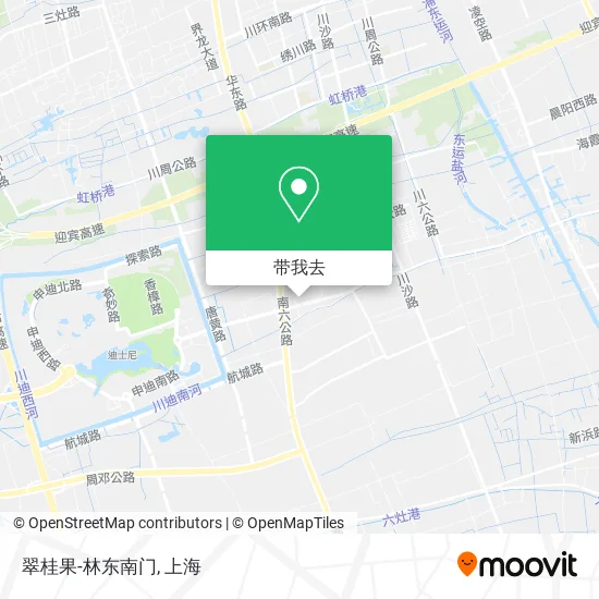 翠桂果-林东南门地图