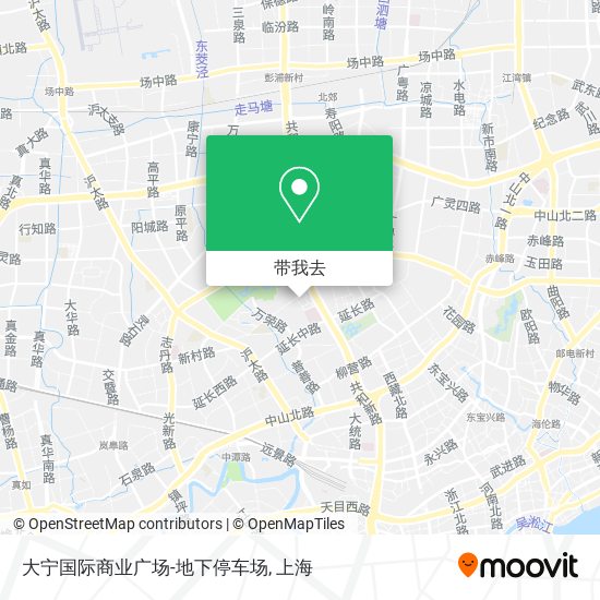 大宁国际商业广场-地下停车场地图