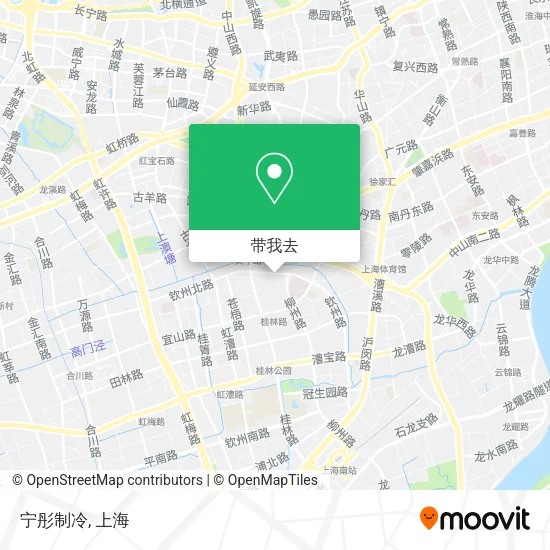 宁彤制冷地图