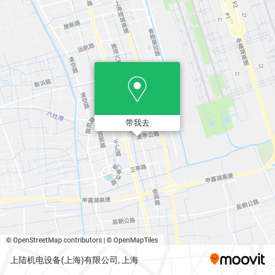 上陆机电设备(上海)有限公司地图