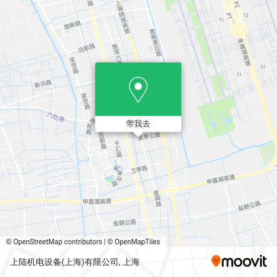 上陆机电设备(上海)有限公司地图