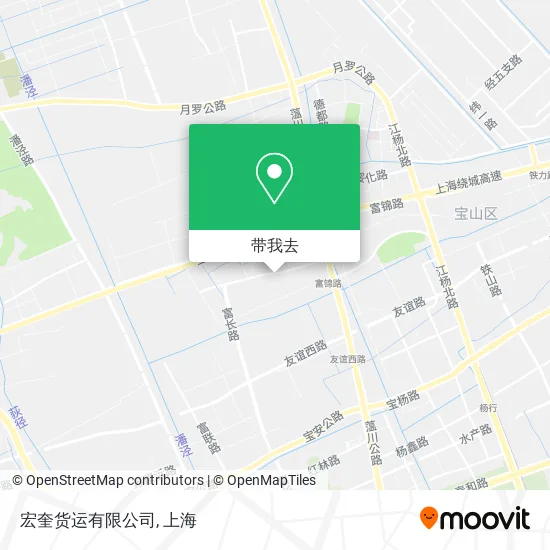 宏奎货运有限公司地图