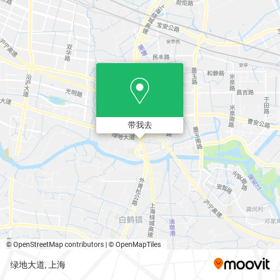绿地大道地图